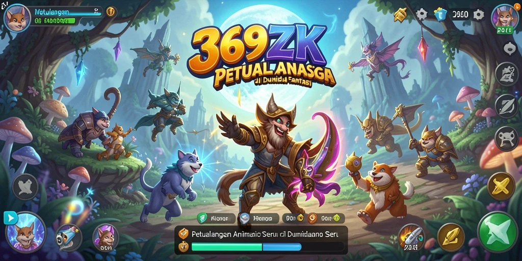 Tampilan gameplay menarik dari 369ZK yang penuh aksi.
