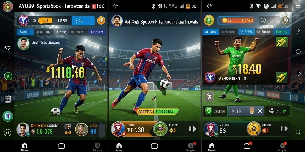 Tampilan antarmuka AYU89 yang menarik untuk taruhan Sportsbook.