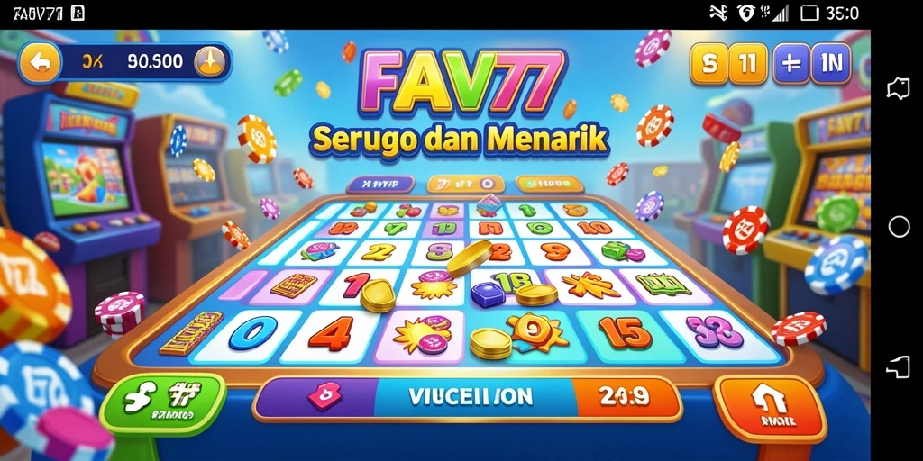 Screenshot dari gameplay seru Bingo di FAV77.