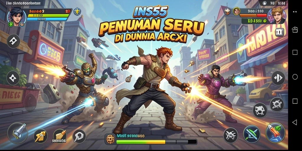 Tangkapan layar dari gameplay seru INS55 menampilkan aksi dan tantangan menengangkan.
