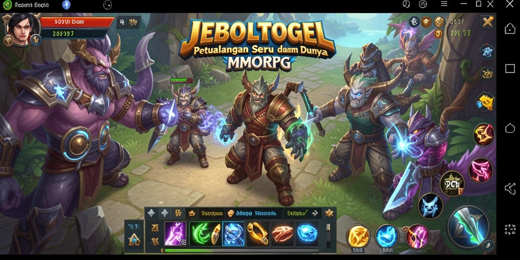Gameplay memukau dari JEBOLTOGEL di dunia MMORPG.