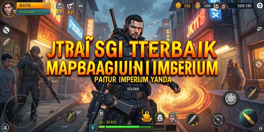 Tampilan gameplay menakjubkan dari JKT8 dengan strategi mendalam.