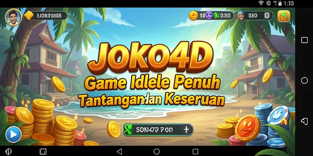 Tangkapan layar gameplay JOKO4D menampilkan suasana seru dan interaktif.