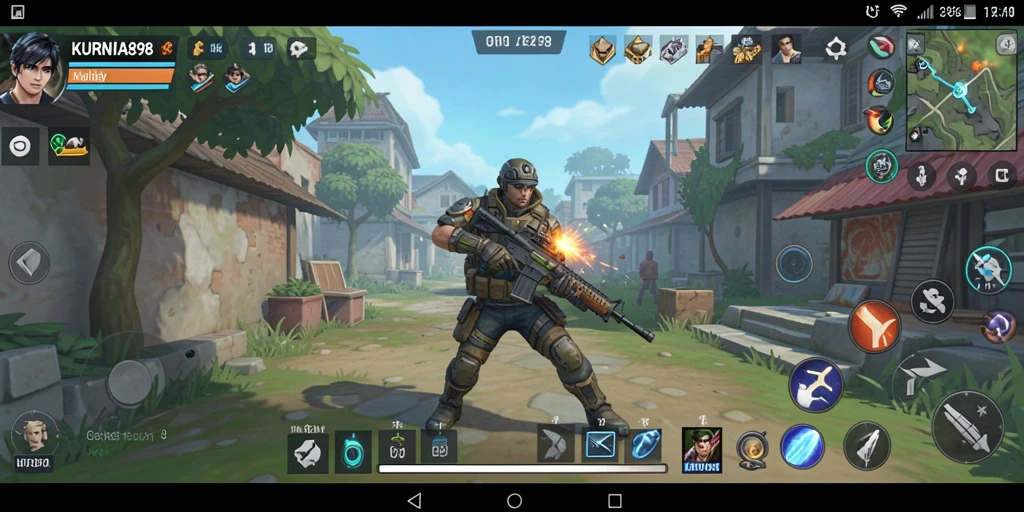 Screenshot utama KURNIA898 menampilkan antarmuka aplikasi Utility yang menarik.