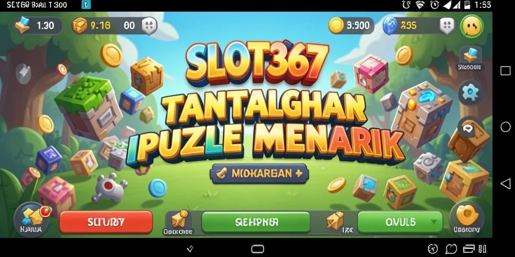 Screenshot SLOT367 menampilkan gameplay Puzzle yang menantang dan seru.