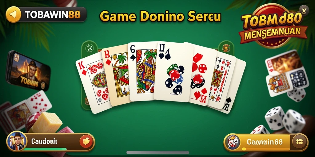 Gameplay seru TOBAWIN88 dengan tampilan grafis yang menarik.