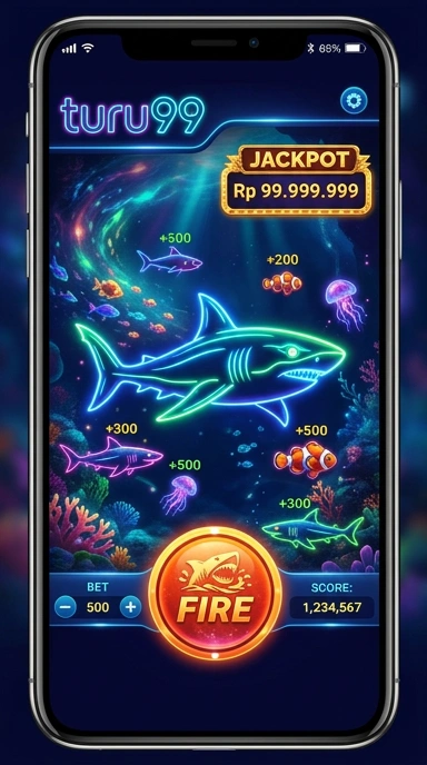 Gambaran aplikasi turu99 saat mengunduh aplikasi.